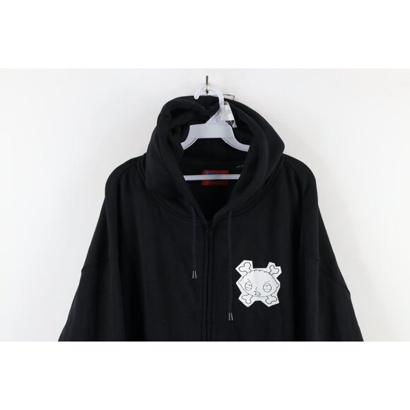 Vintage Y2K Family Guy Mens 2XL XXL Parody Stewie Breaking Bad Full Zip Hoodie - Picture 2 of 14